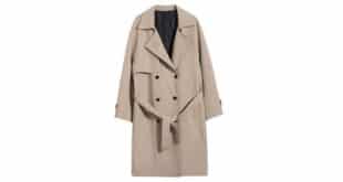 Trench coat homme long